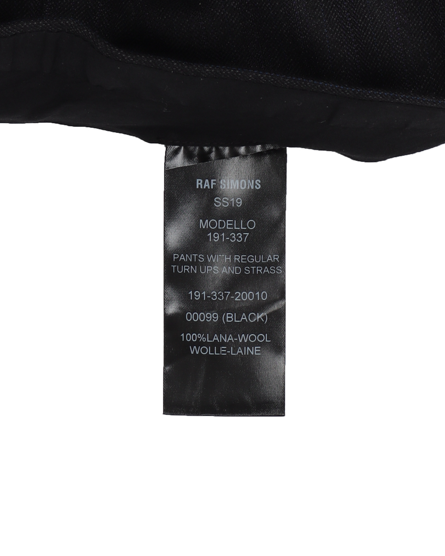 Crystal Strip Wool Trousers