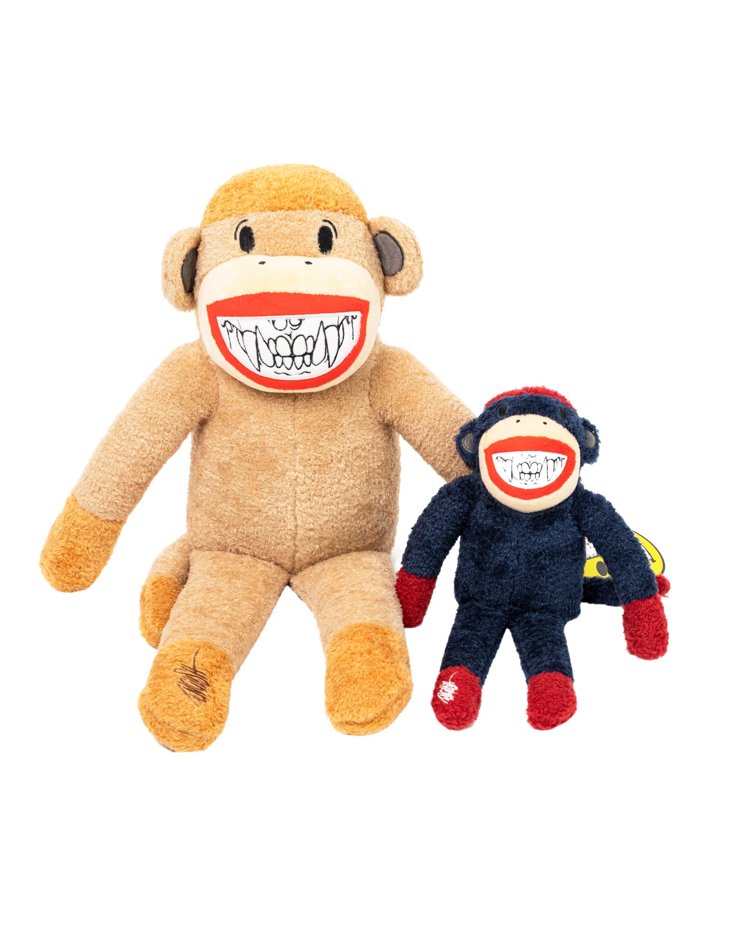 Sock Monkey Grin Plush Doll (Large), 2017