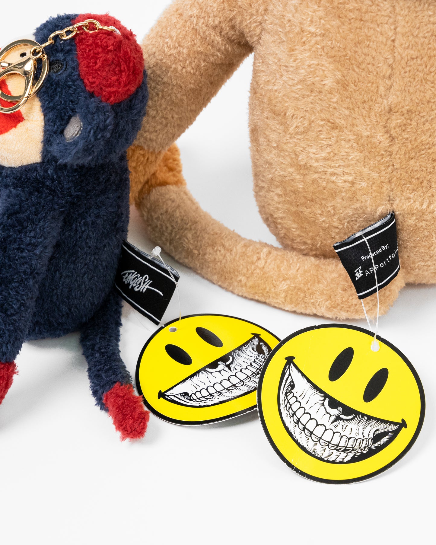 Sock Monkey Grin Plush Doll (Large), 2017