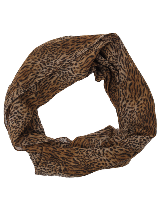 Leopard Print Scarf