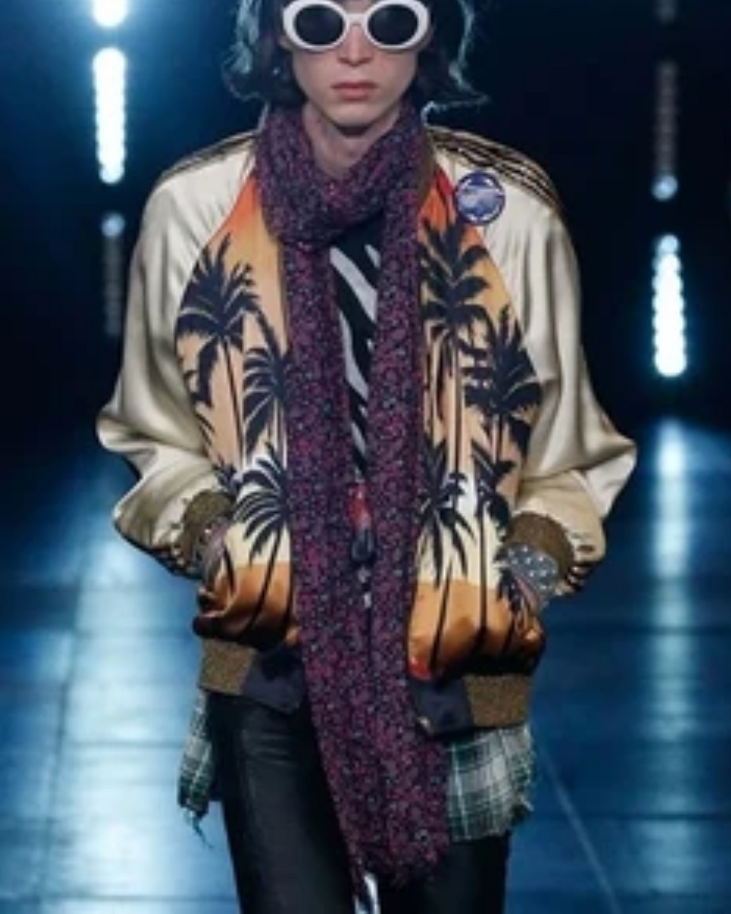 SS16 "Surf Sound" Floral Print Scarf