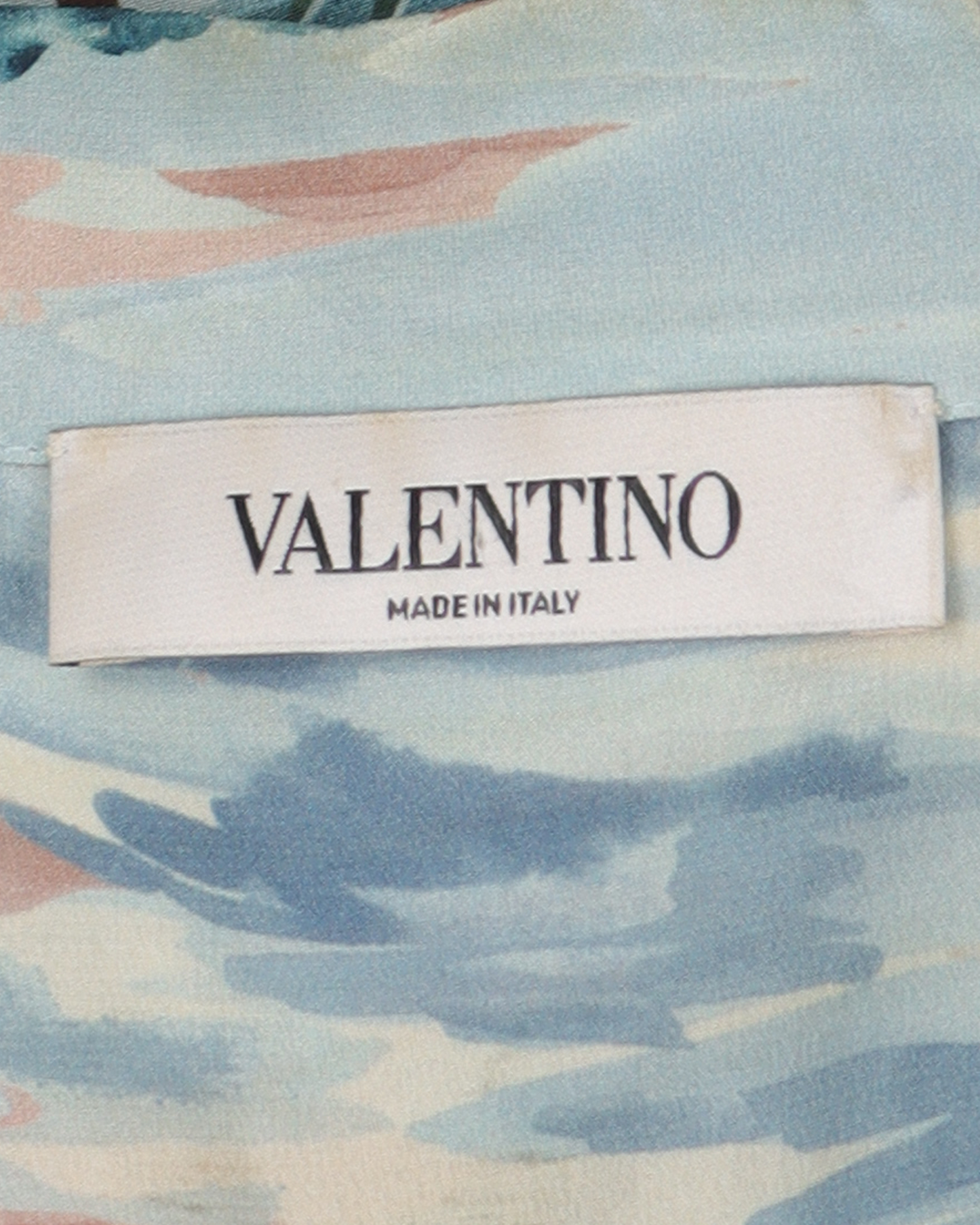 Hawaiian Landscape Silk Shirt