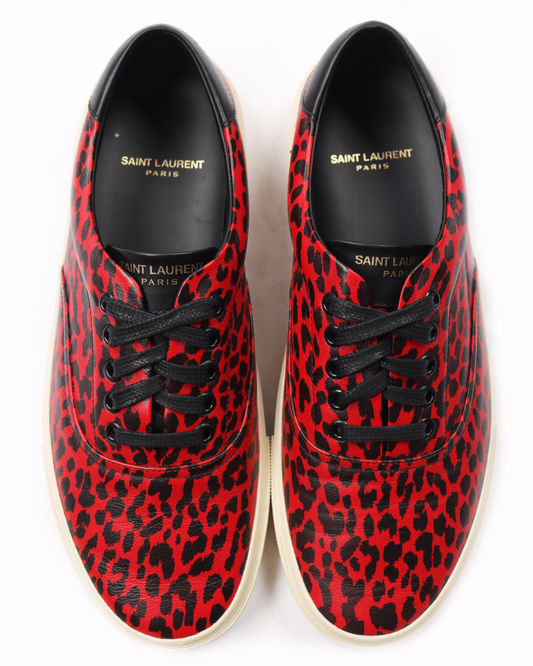 Leather Baby Cat Sneakers