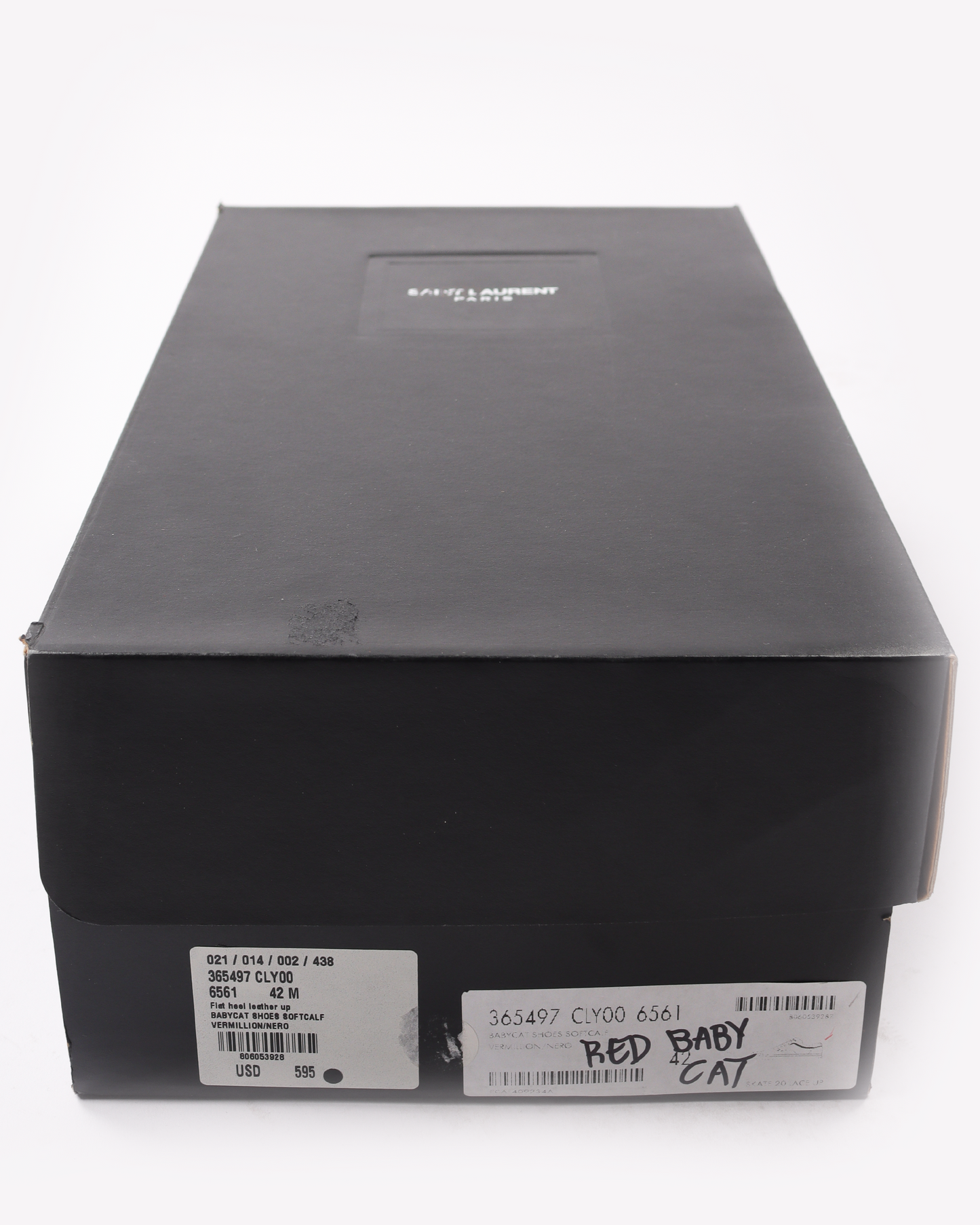 Leather Baby Cat Sneakers