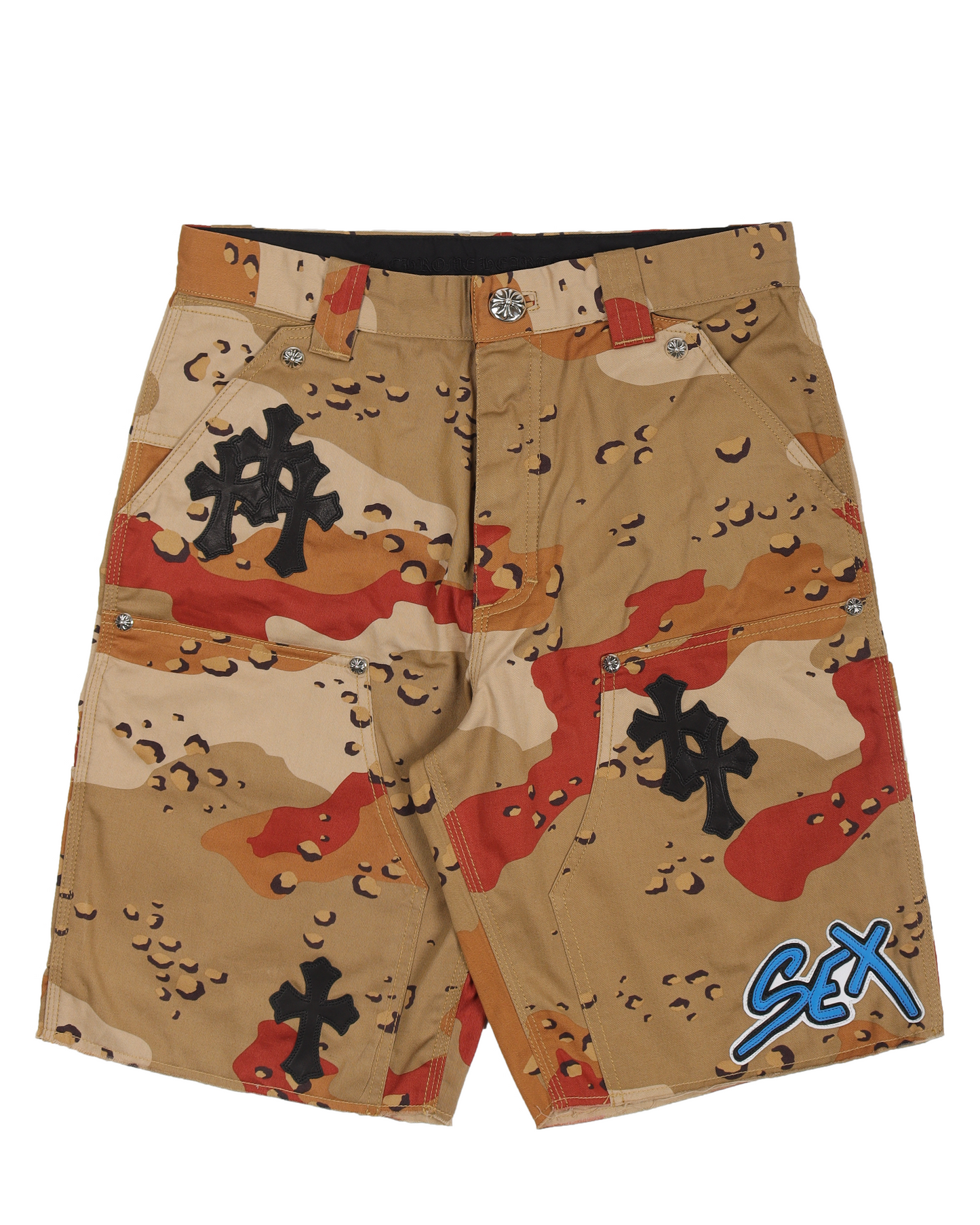 Matty Boy Cross Patch Camo Cargo Shorts