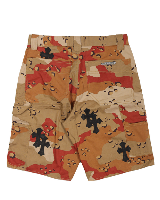 Matty Boy Cross Patch Camo Cargo Shorts