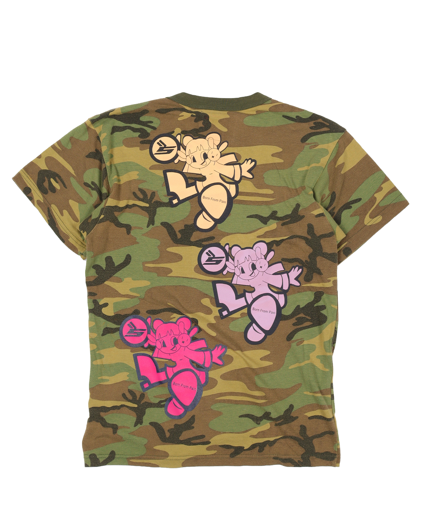Born From Pain Camouflage T-Shirt