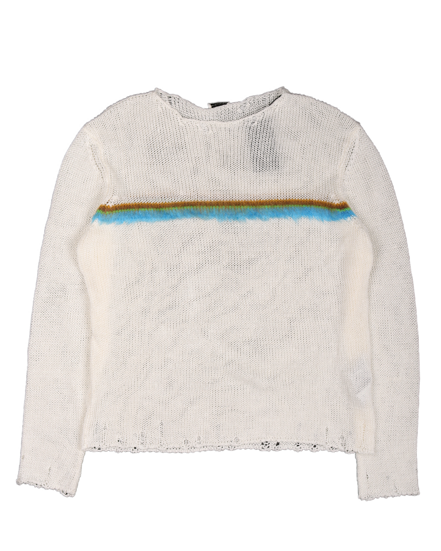 Destroyed Stripe Sweater