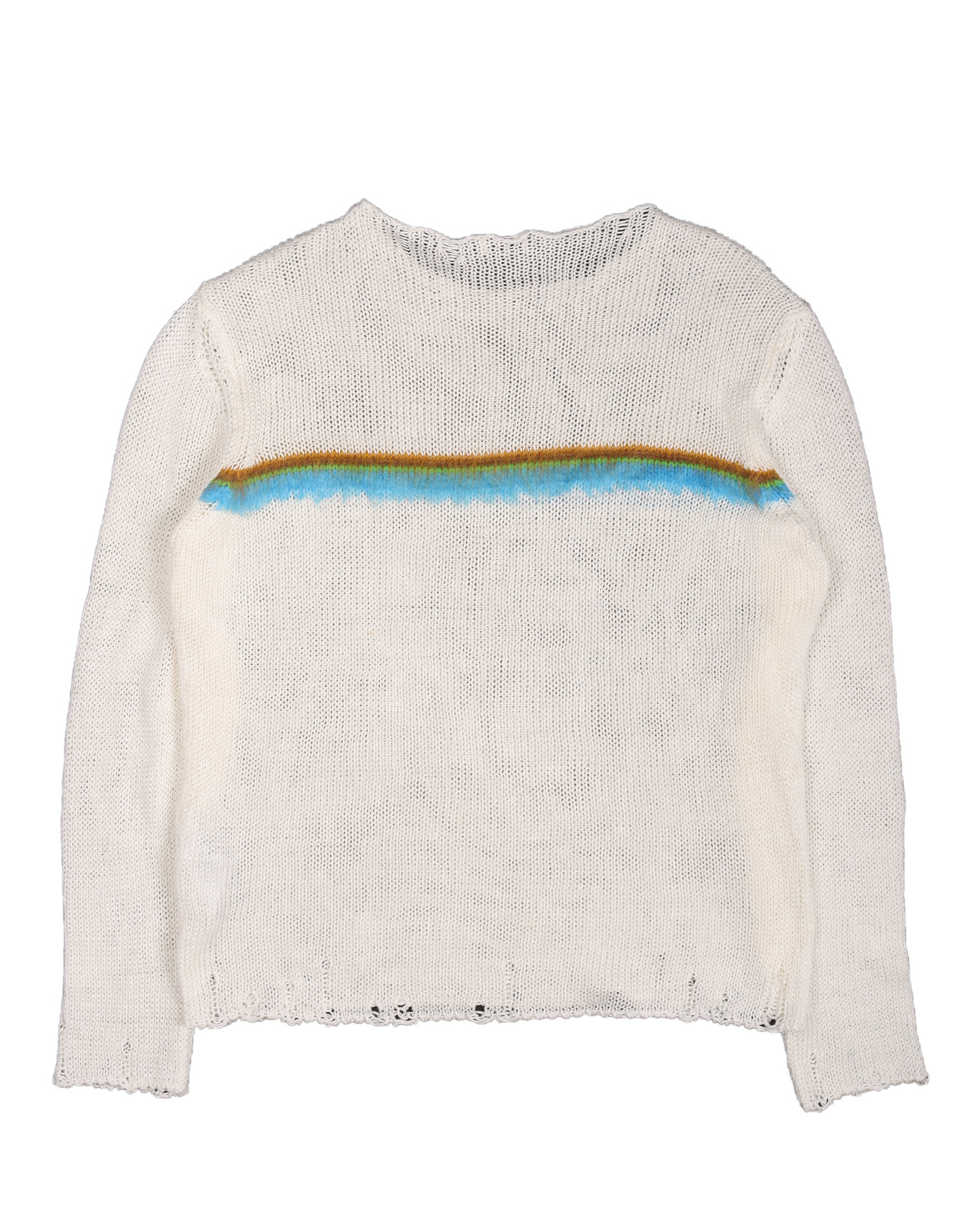 Destroyed Stripe Sweater