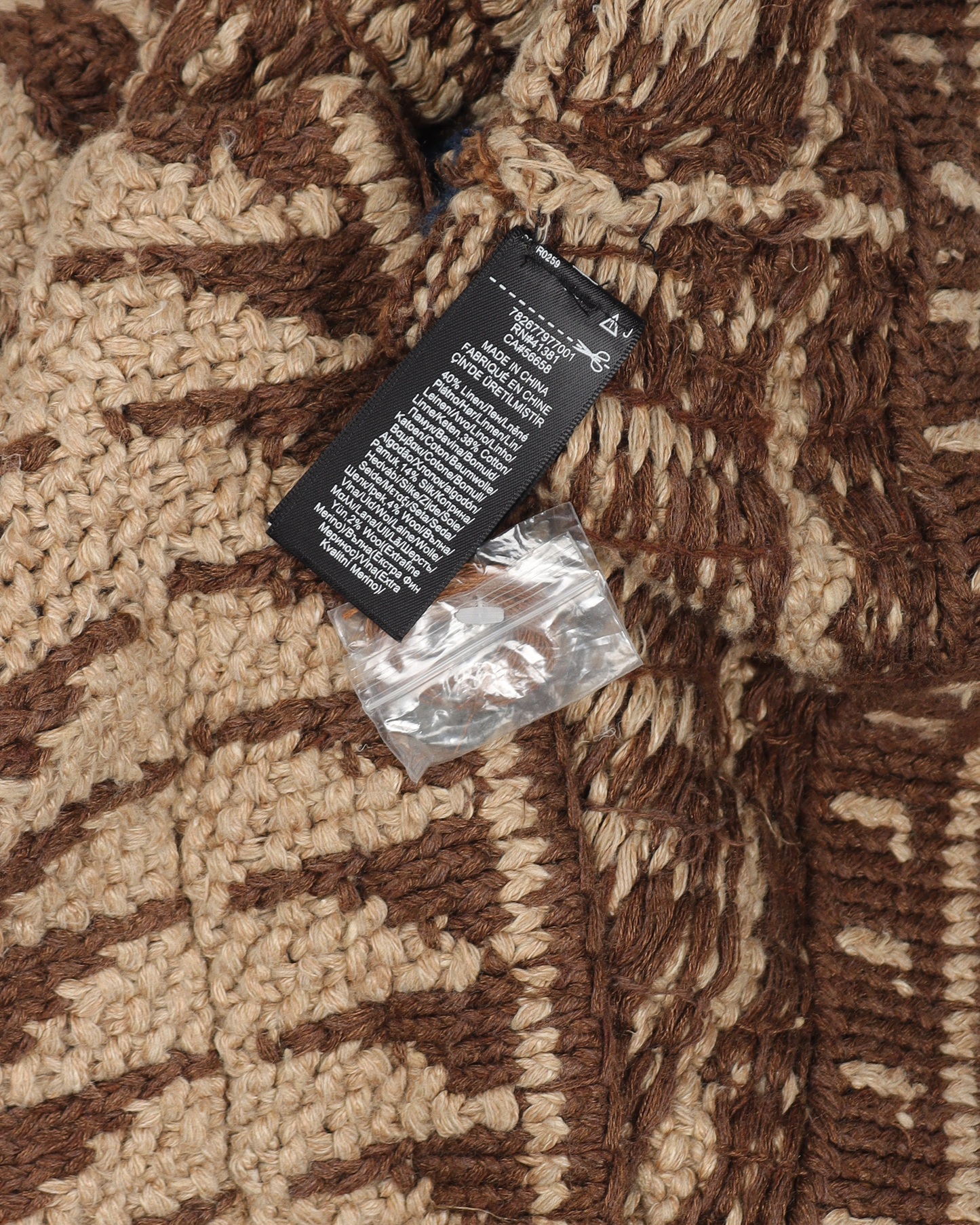 Hand-Knit Ranch Shawl Cardigan
