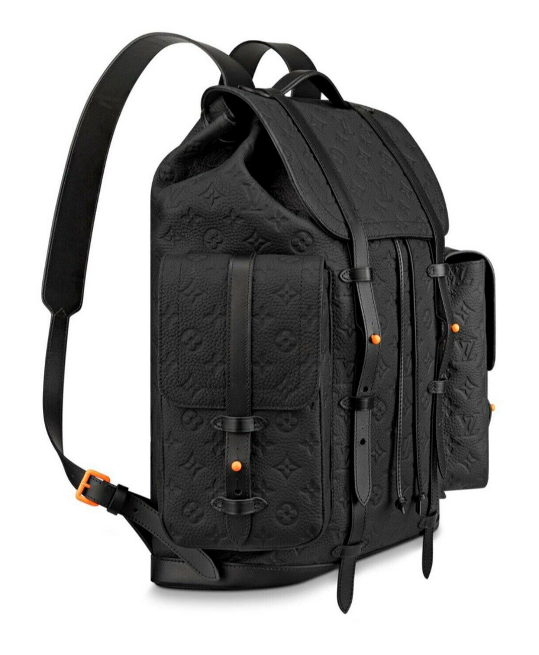 Virgil Abloh CHRISTOPHER Leather Backpack Monogram