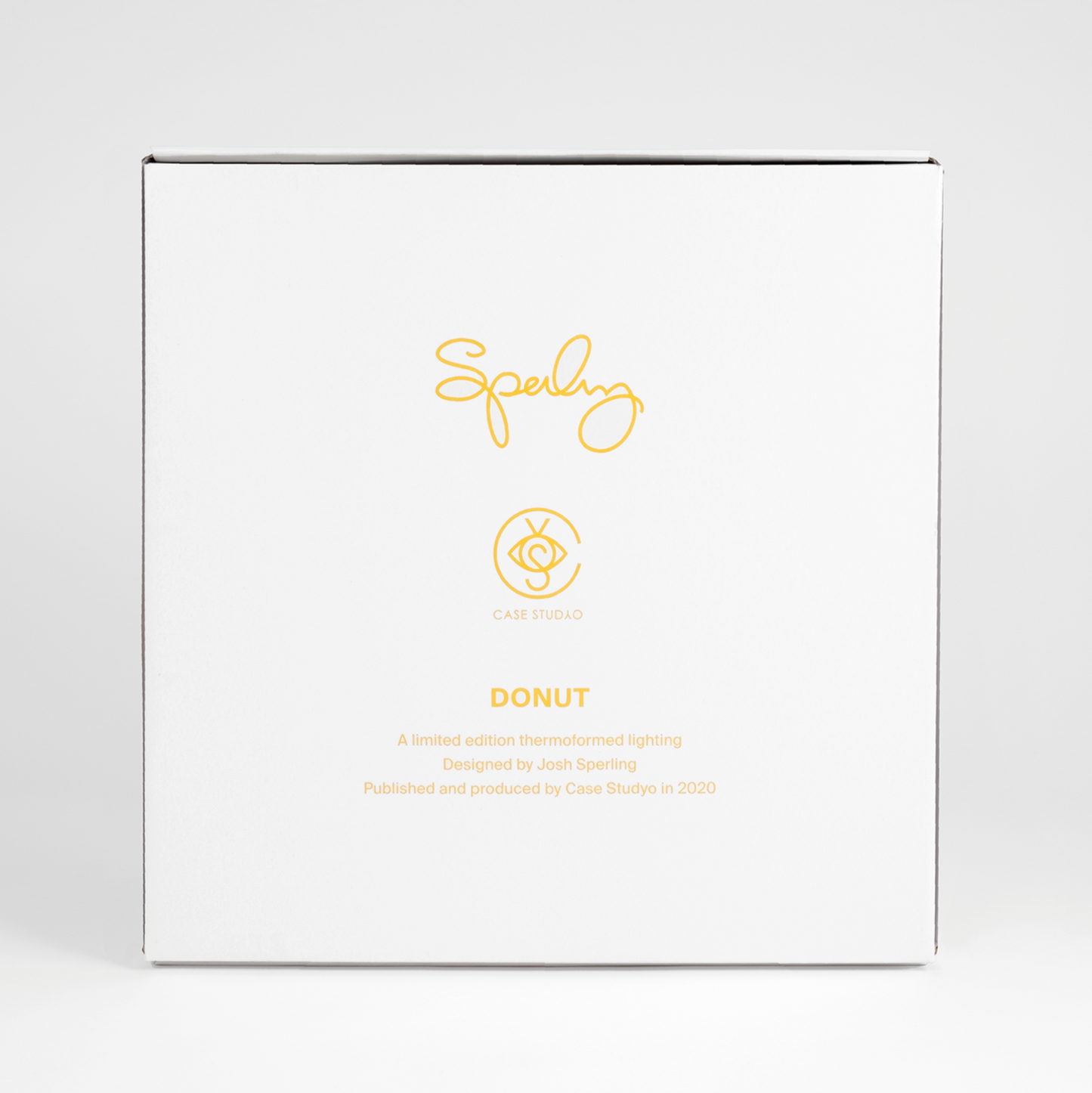 Orange Donut Lamp, 2020