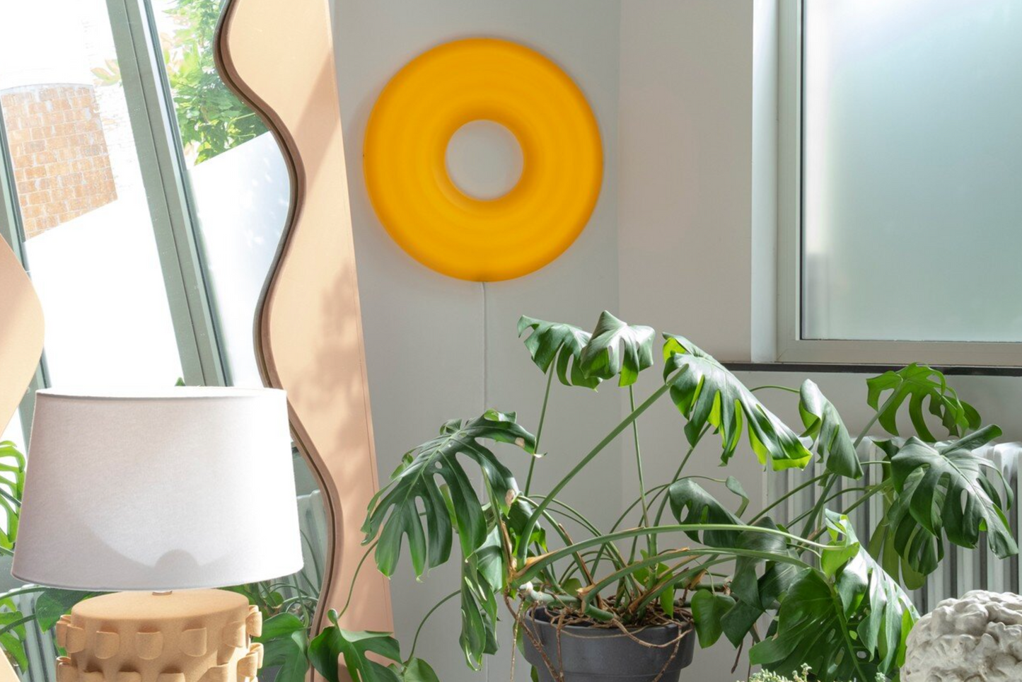 Orange Donut Lamp, 2020