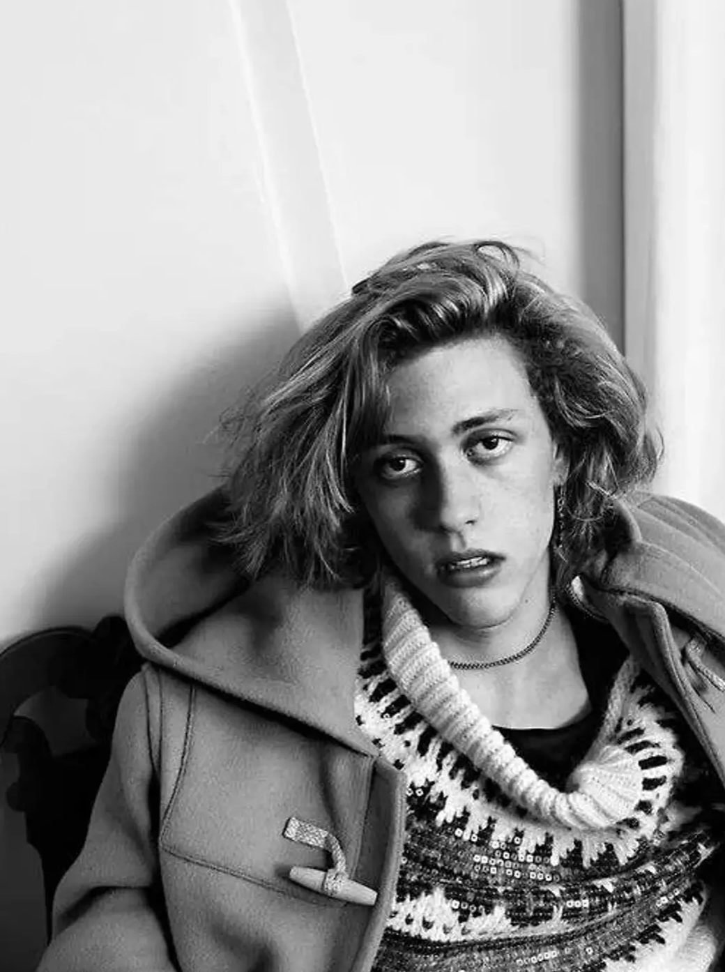 Fair Isle Runway Sequin Sweater (FW13)