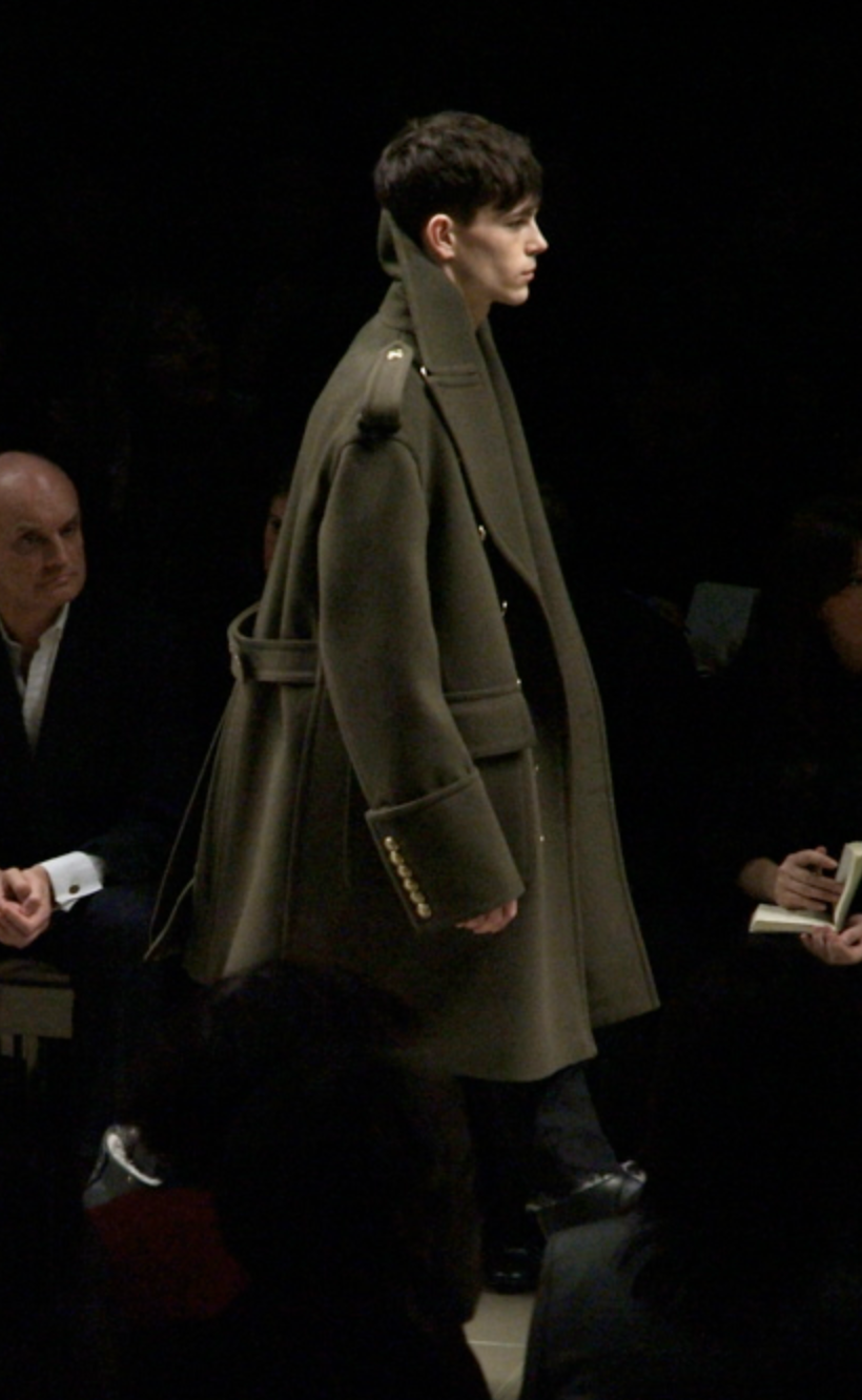 AW10 Military Wool Pea Coat