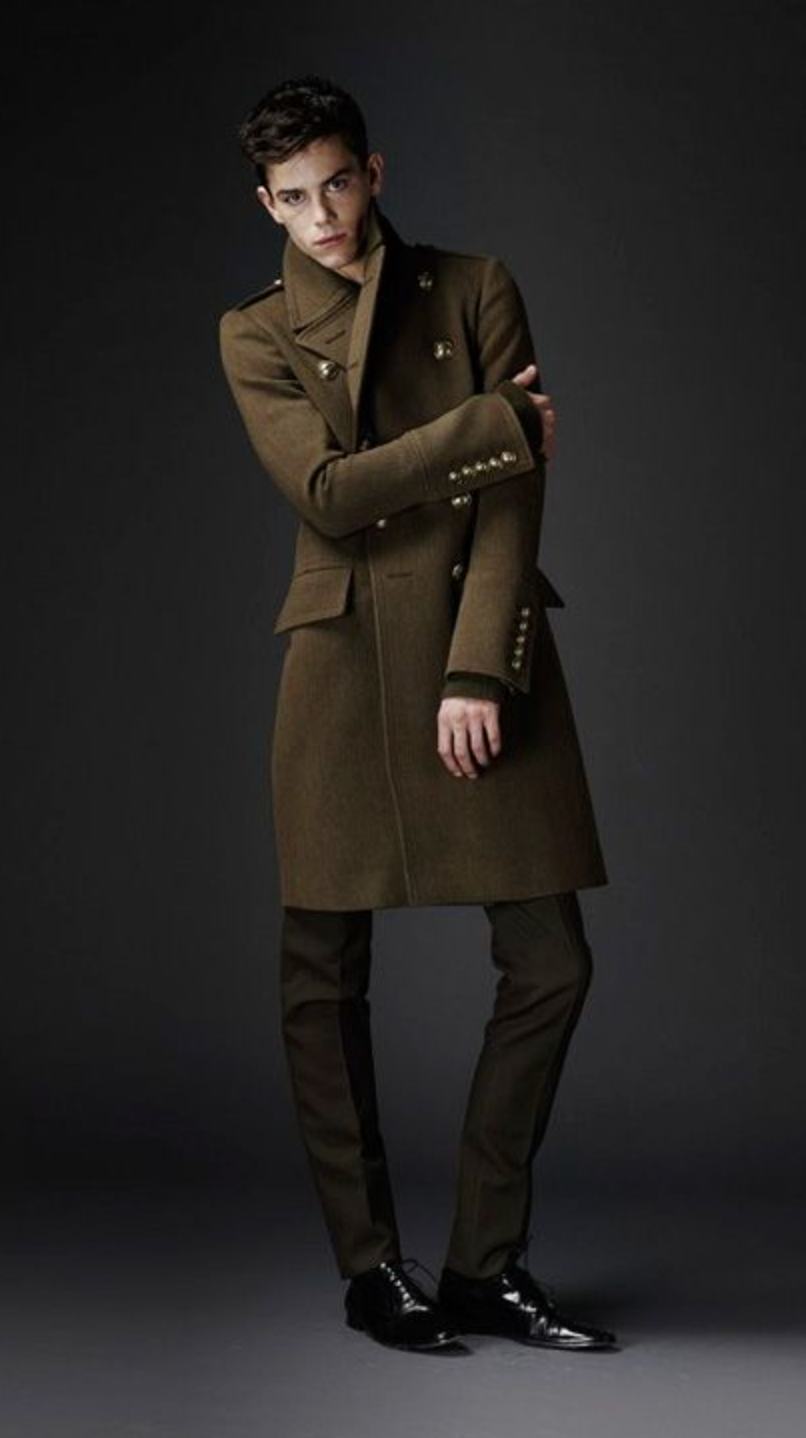 AW10 Military Wool Pea Coat