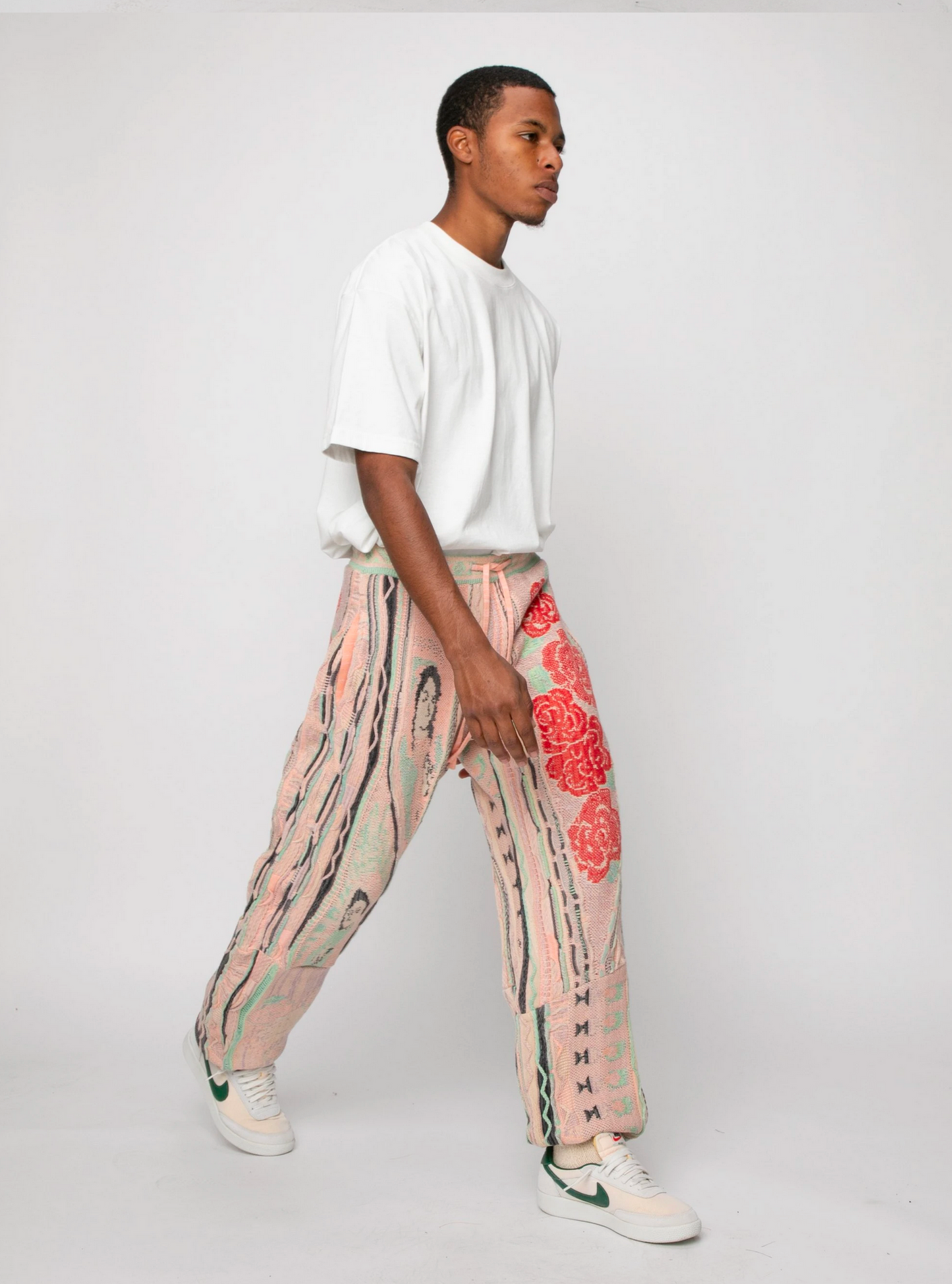 7G Knit Virgin Mary Gaudy Sweatpants