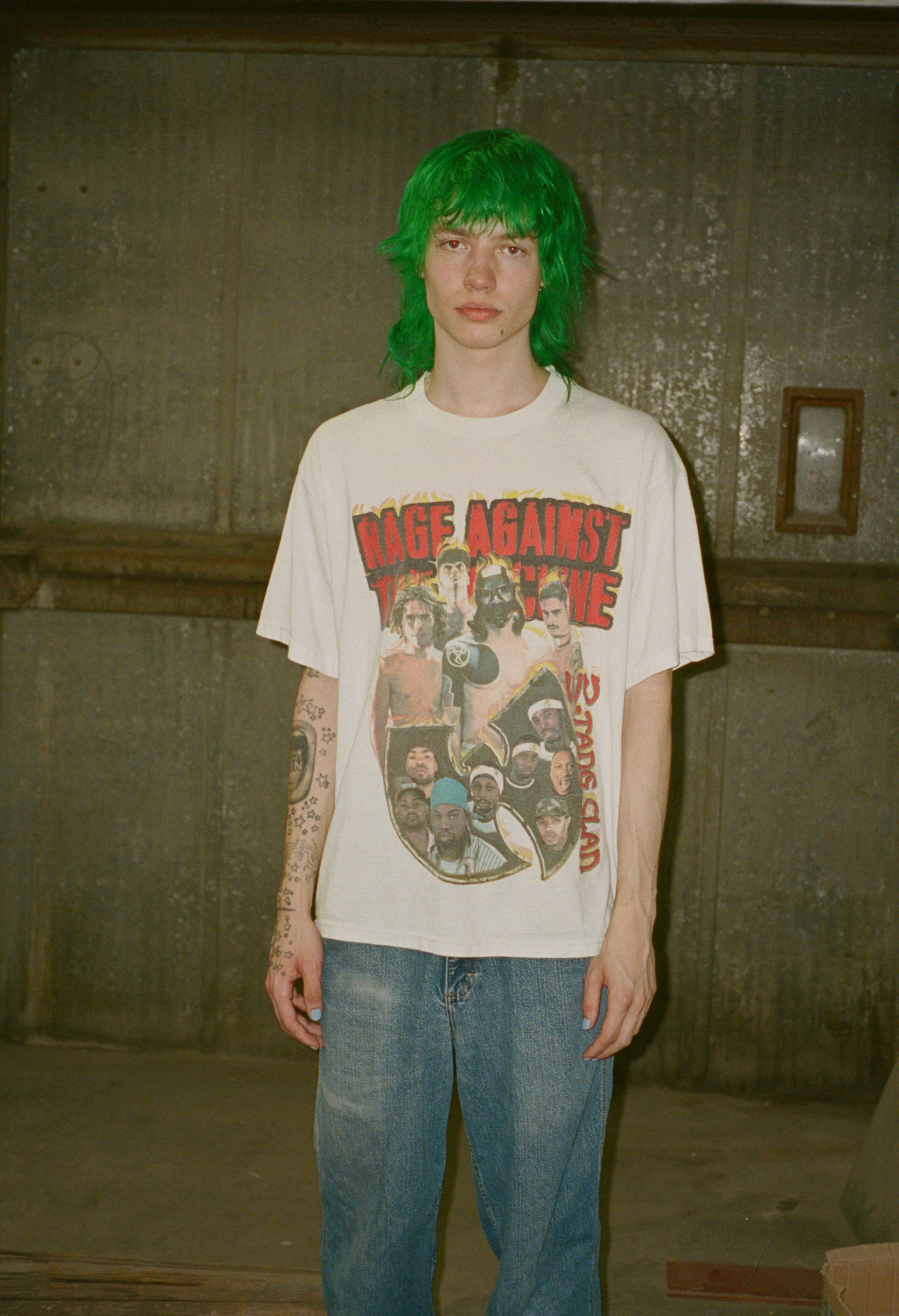 Wu-Tang Clan Rage Against the Machine 1997 Tour T-Shirt