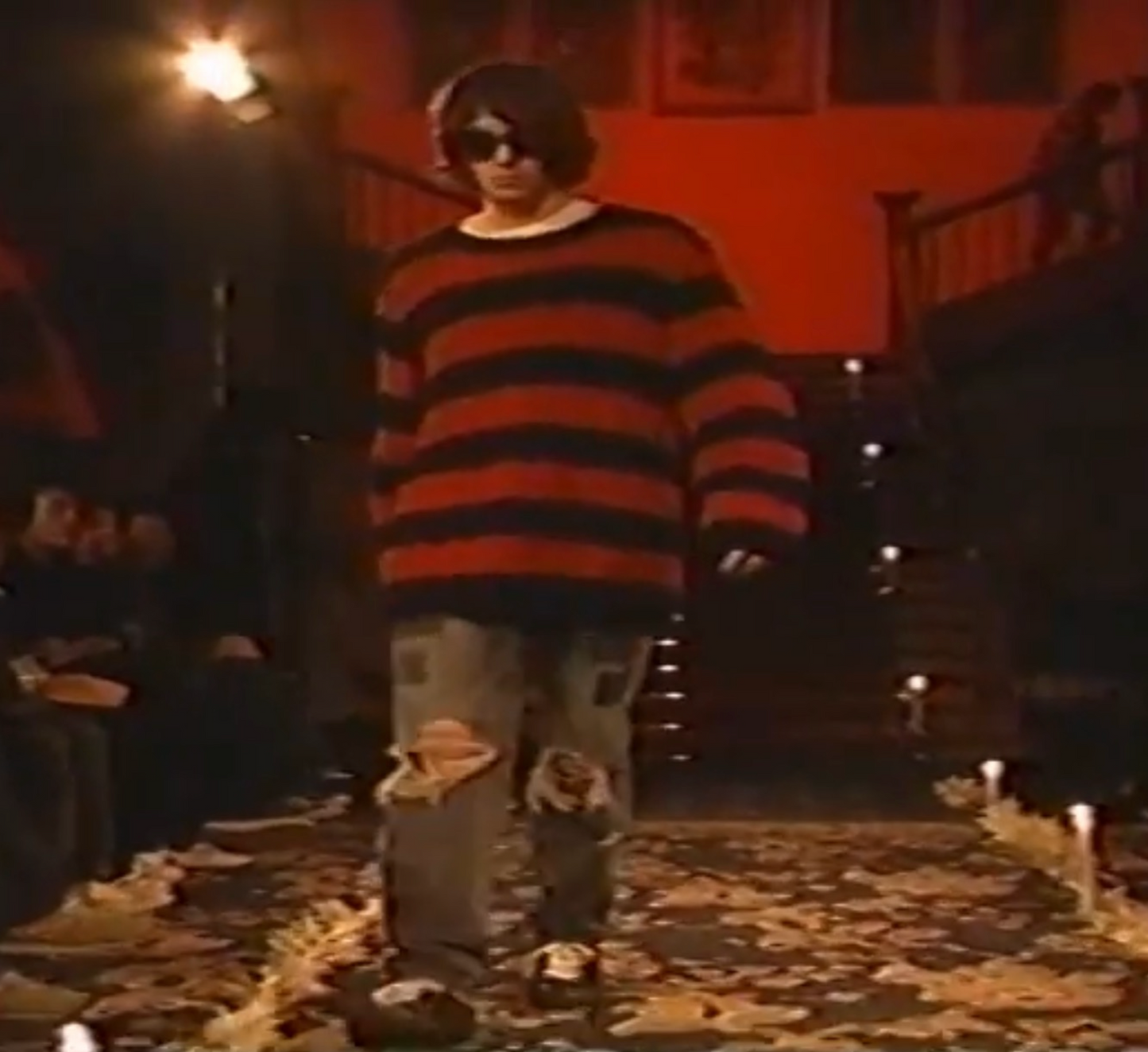 Striped Mohair Sweater