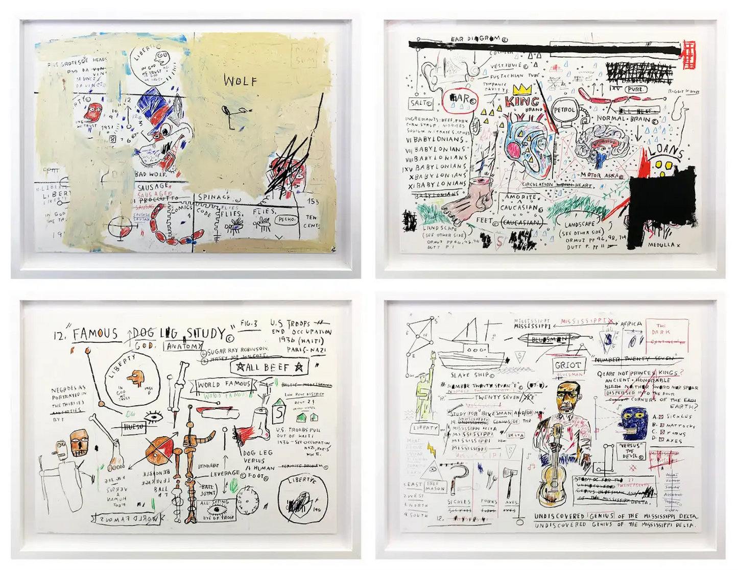 Portfolio of Wolf Sausage, King Brand, Dog Leg Study and Undiscovered Genius (2019)