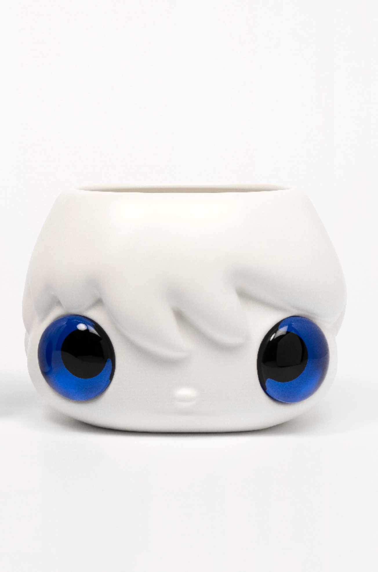 POT POP TOP Planter Pot Dark Blue Eyes