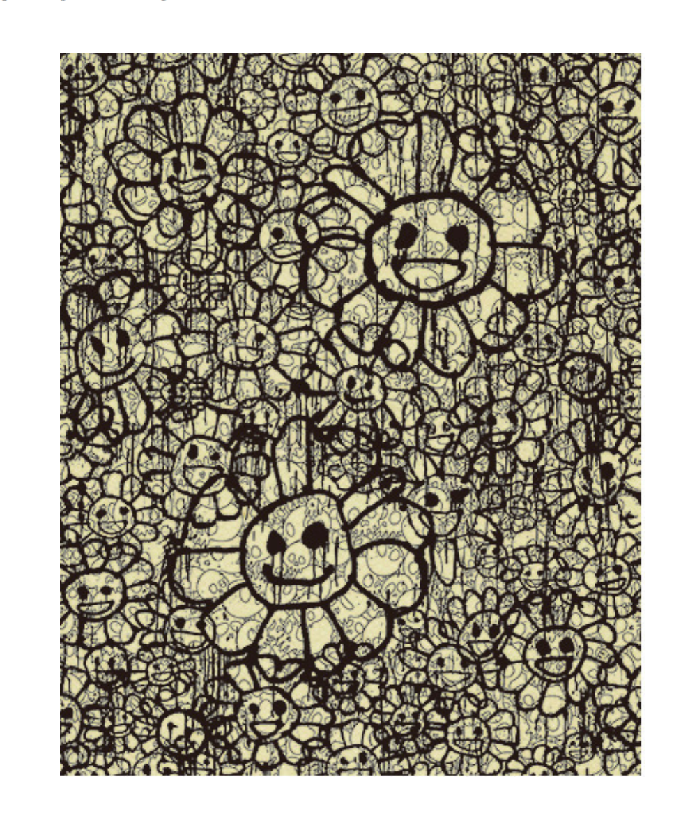 Madsaki Complexcon Flowers Beige Canvas A