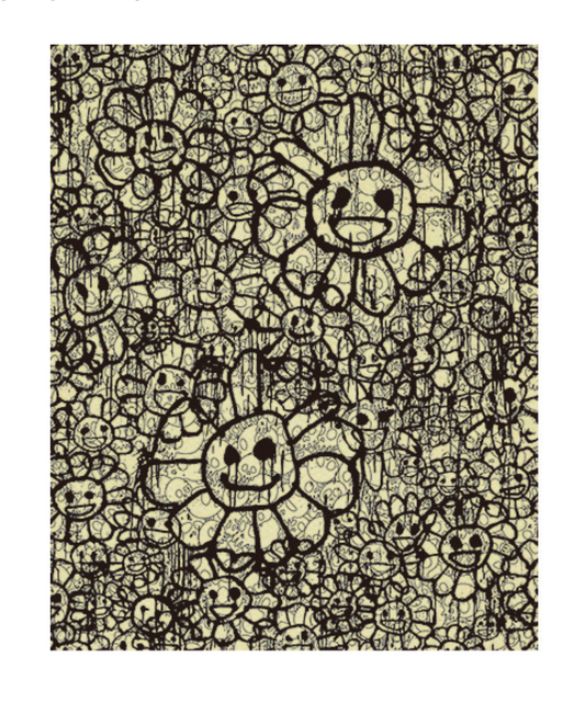 Madsaki Complexcon Flowers Beige Canvas A