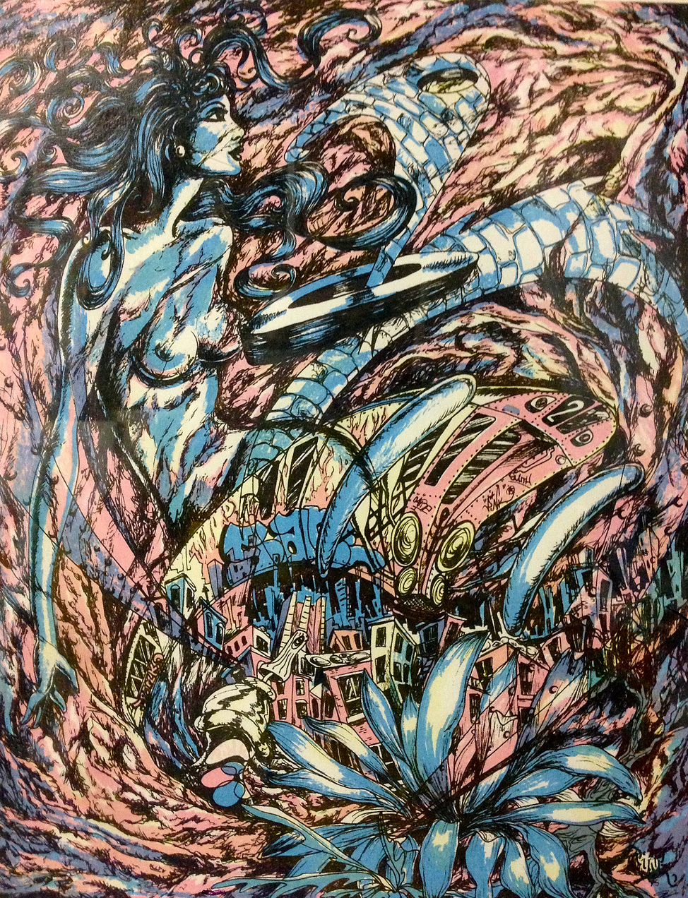 15 Years Aboveground (1995) LADY PINK - Exclusive Print - Edition of 100