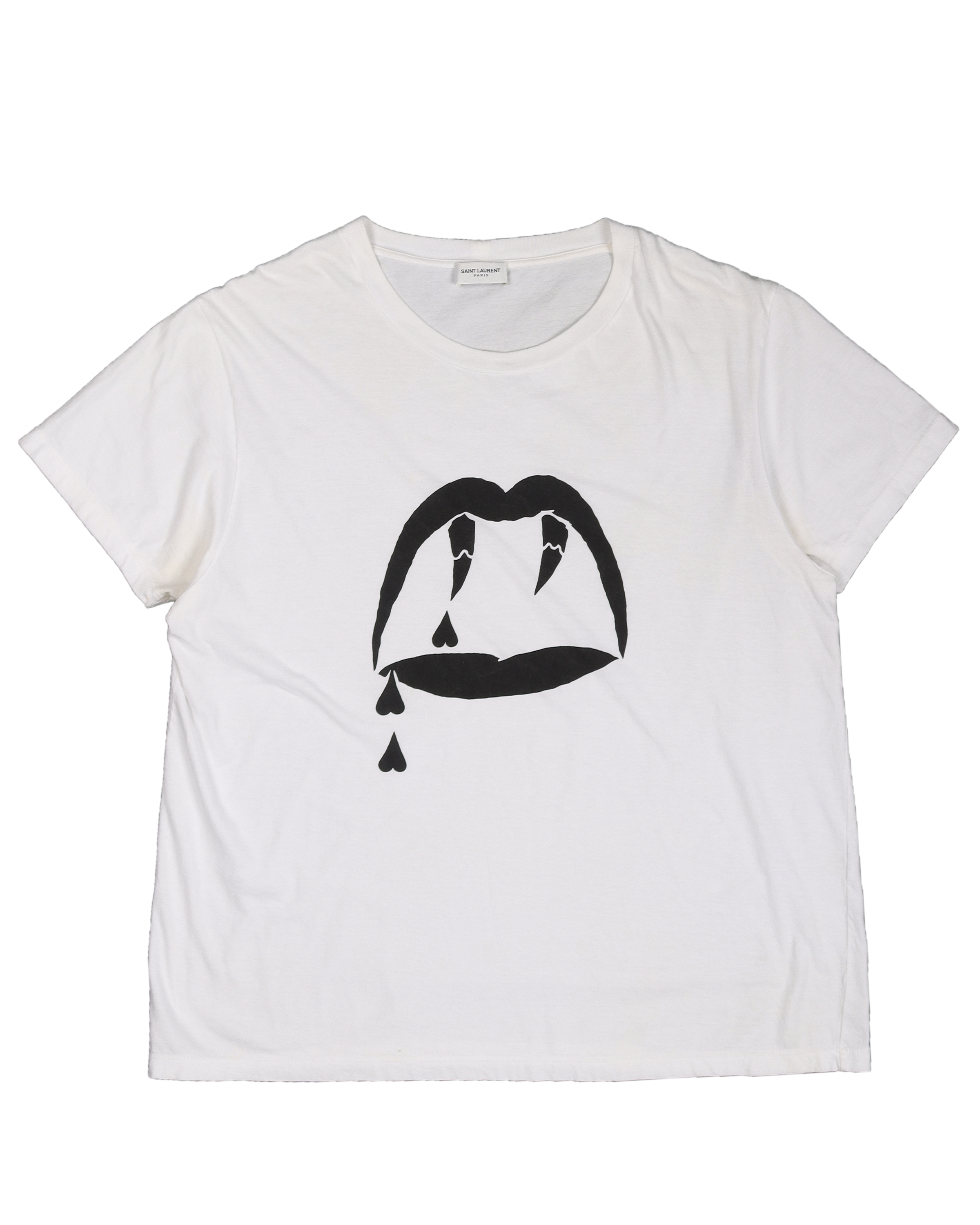 Saint Laurent Blood Luster T-Shirt – Justin Reed Saint Laurent Blood Luster T-Shirt – Justin Reed