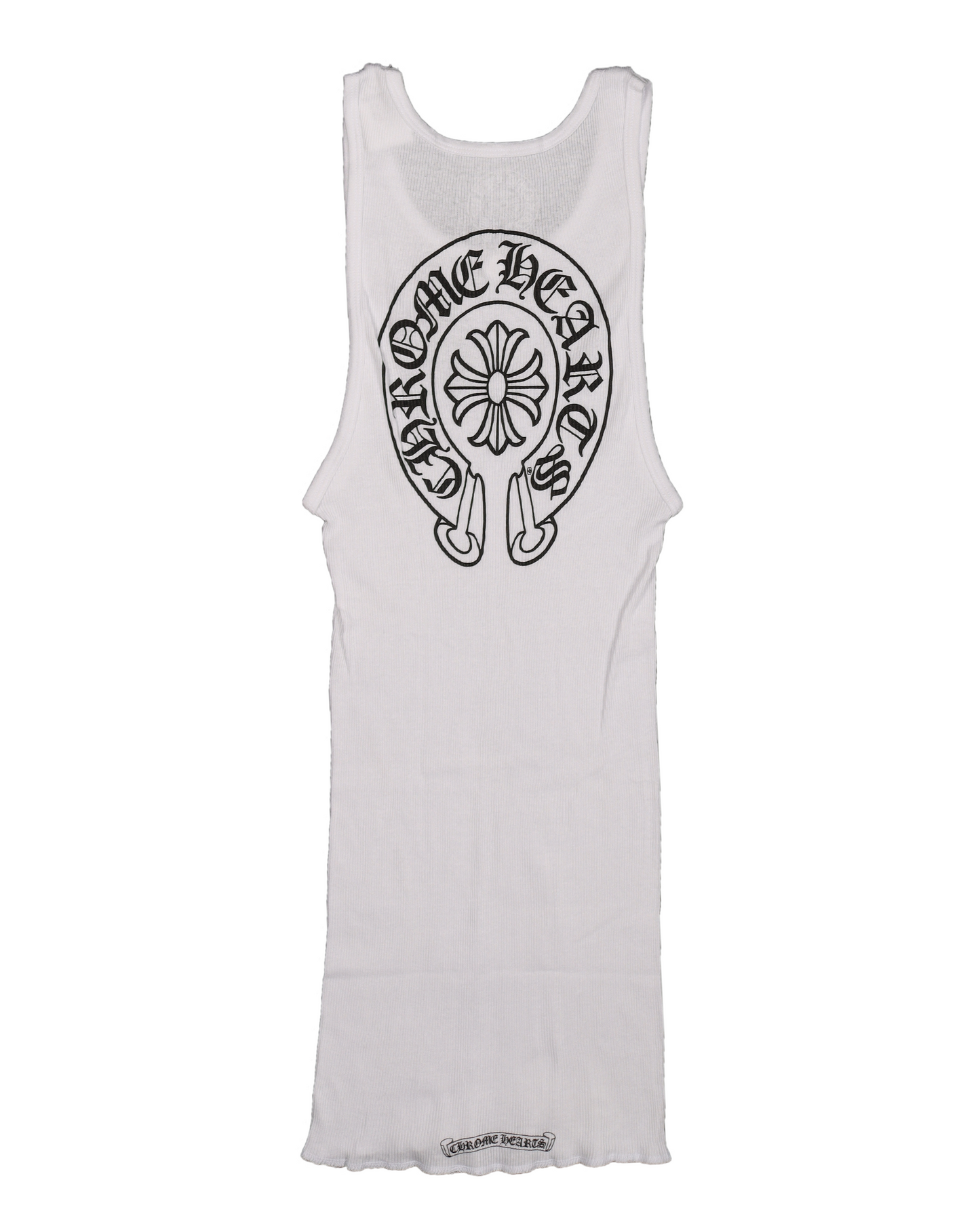 Ribbed Horseshoe Logo Tank-Top