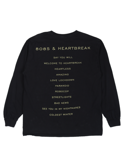 Kanye West "808s & Heartbreak" Tour 2015 Long-Sleeve T-Shirt