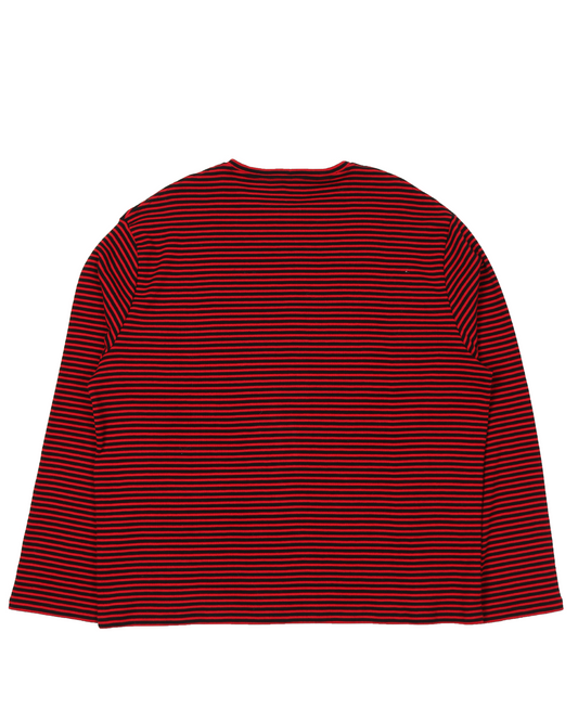 Dancing Kid Striped Long Sleeve Shirt