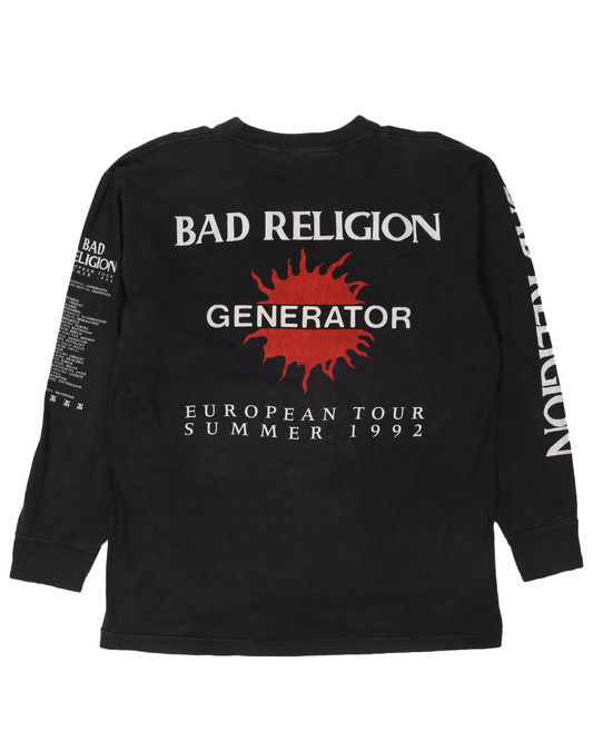 Bad Religion "Generator" 1992 Tour L/S T-Shirt