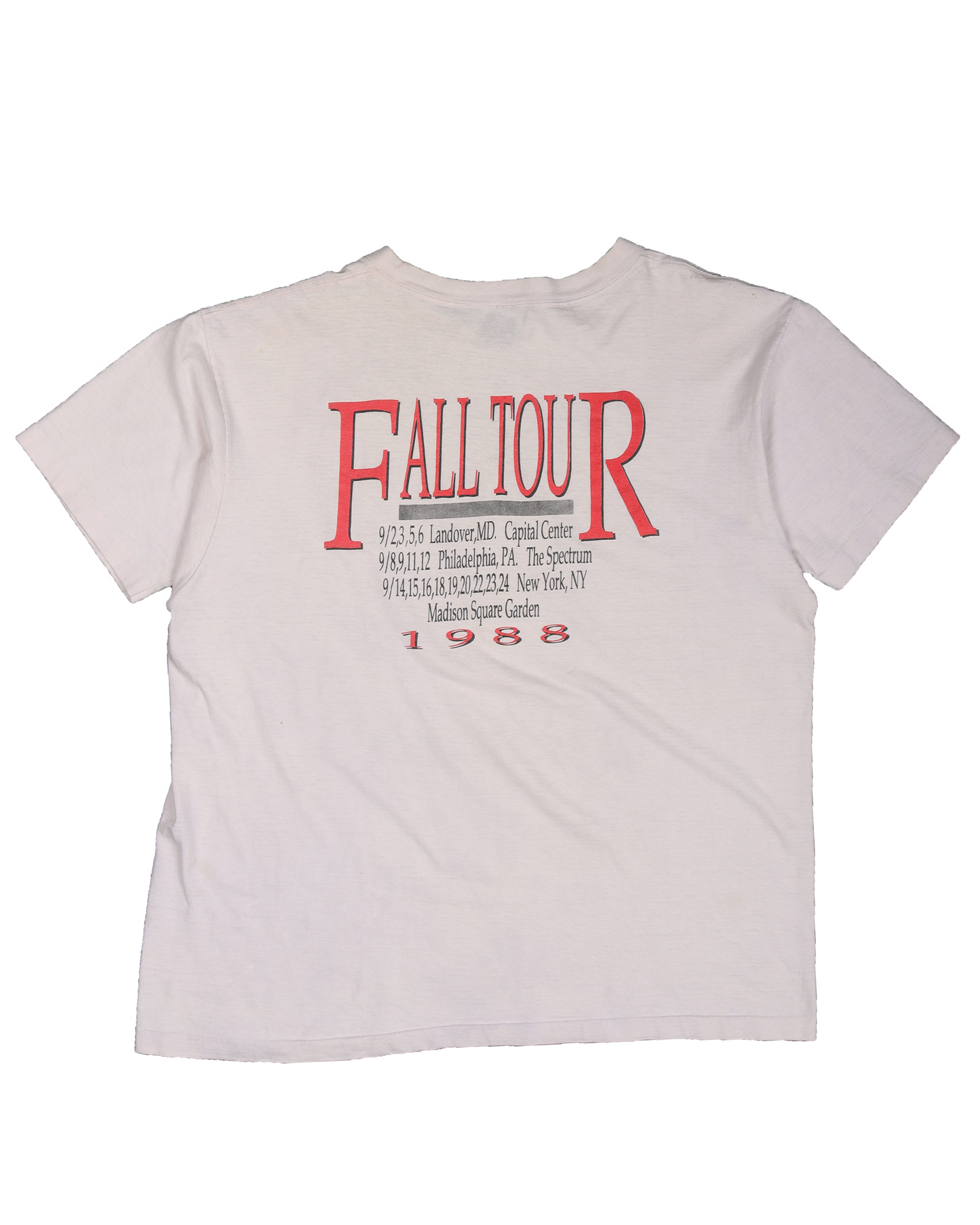 Grateful Dead Fall 1988 Tour T-Shirt