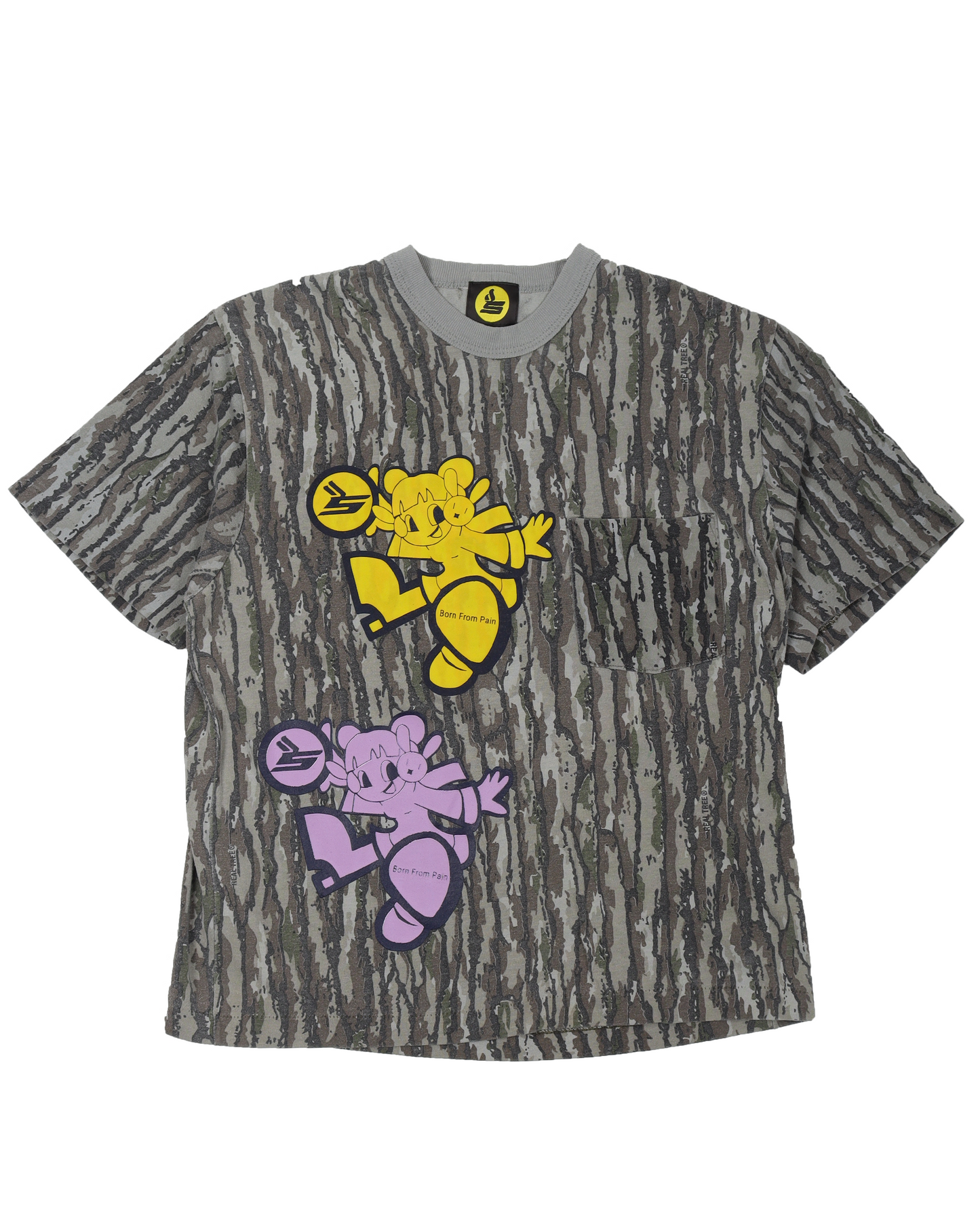 Born From Pain Camouflage T-Shirt