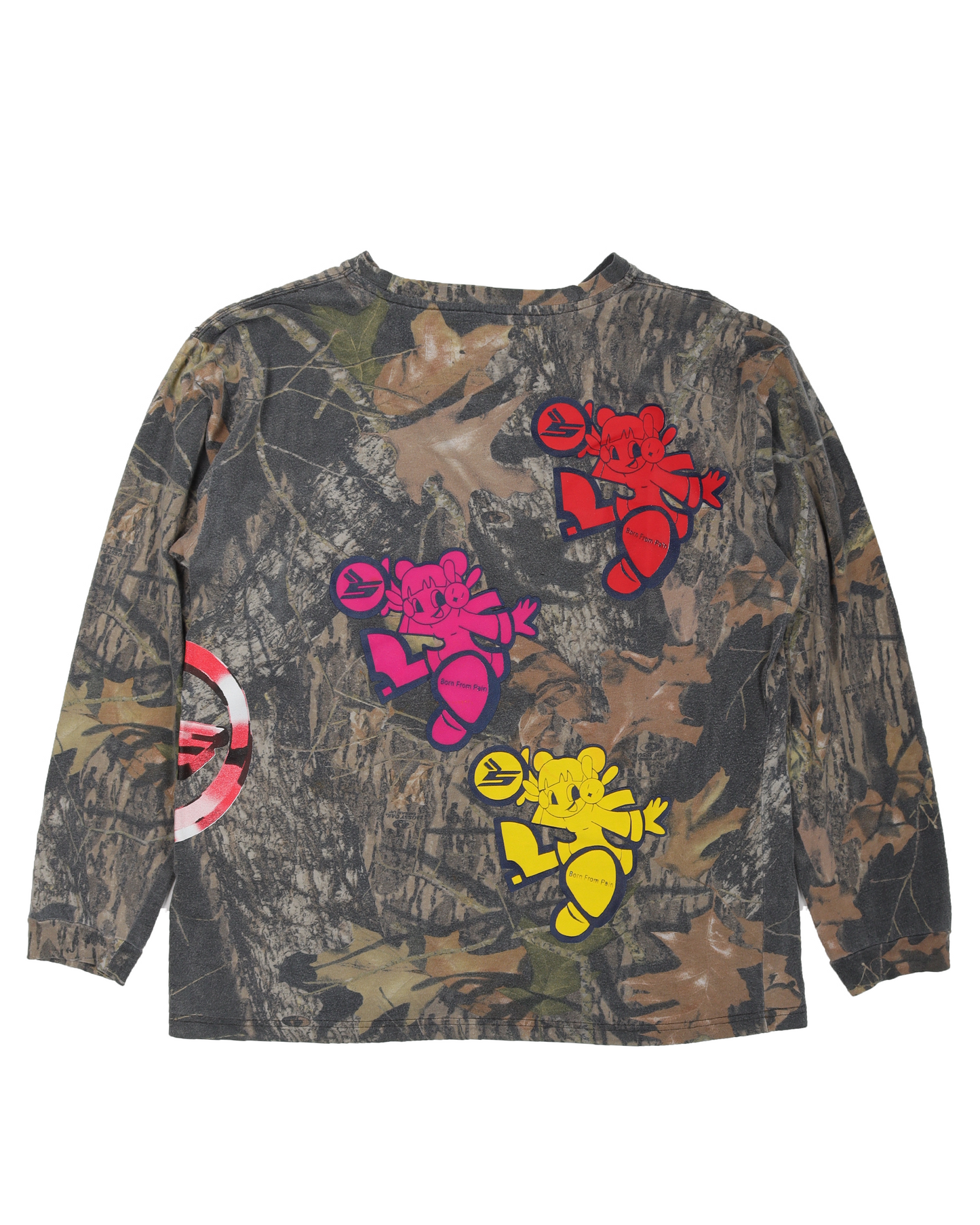 Born From Pain Long Sleeve Camouflage T-Shirt