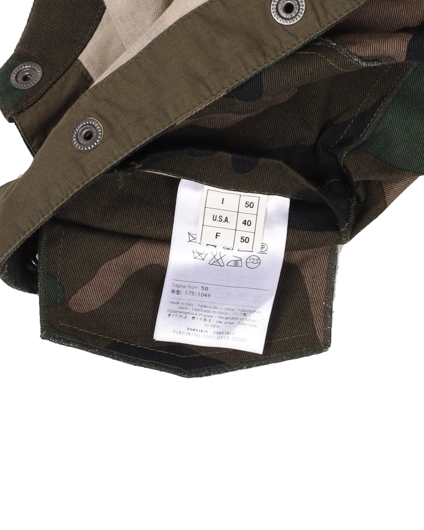 Camouflage Military Shirt