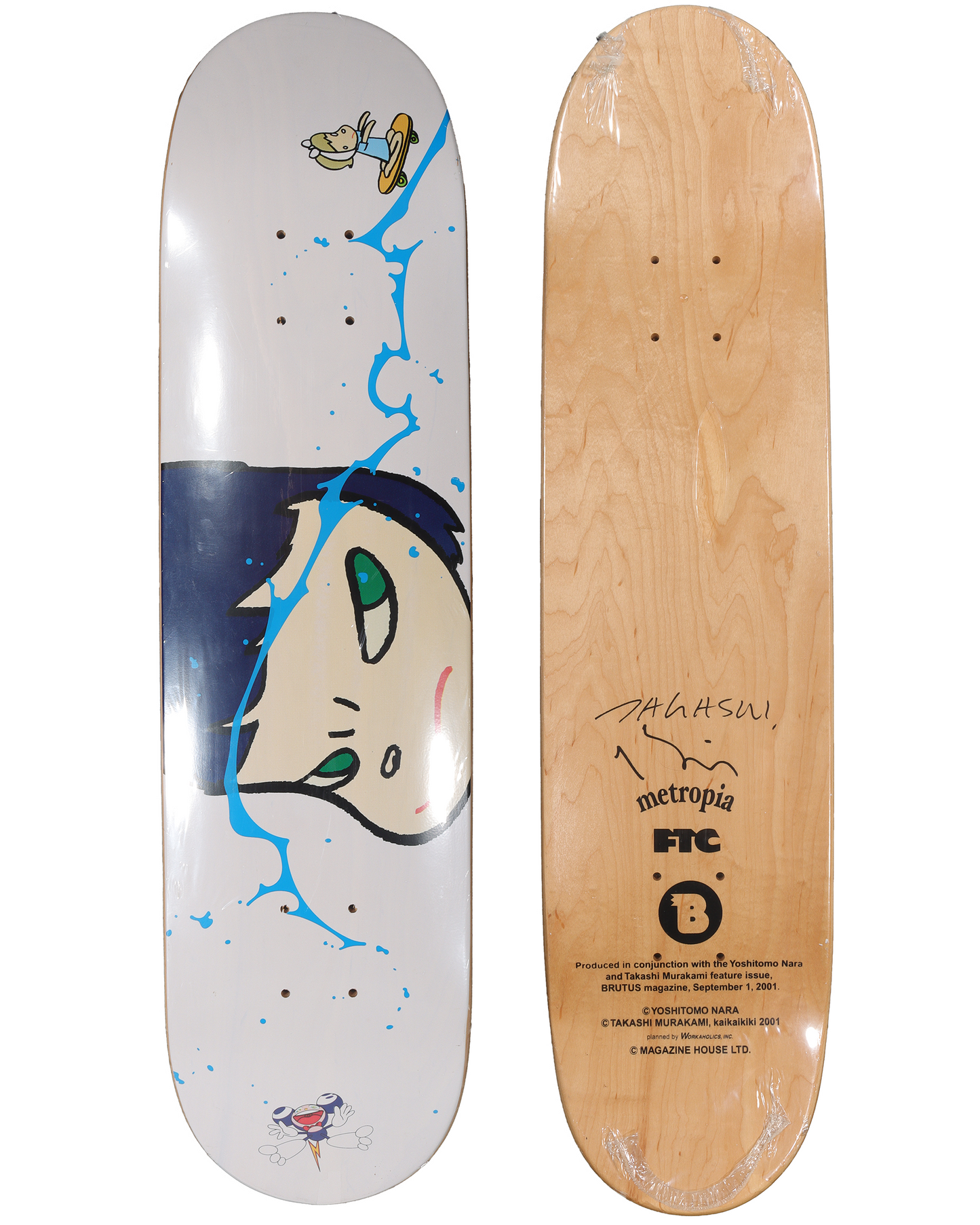TAKASHI MURAKAMI 奈良美智 x 村上隆 | SKATEBOARD DECK 滑板