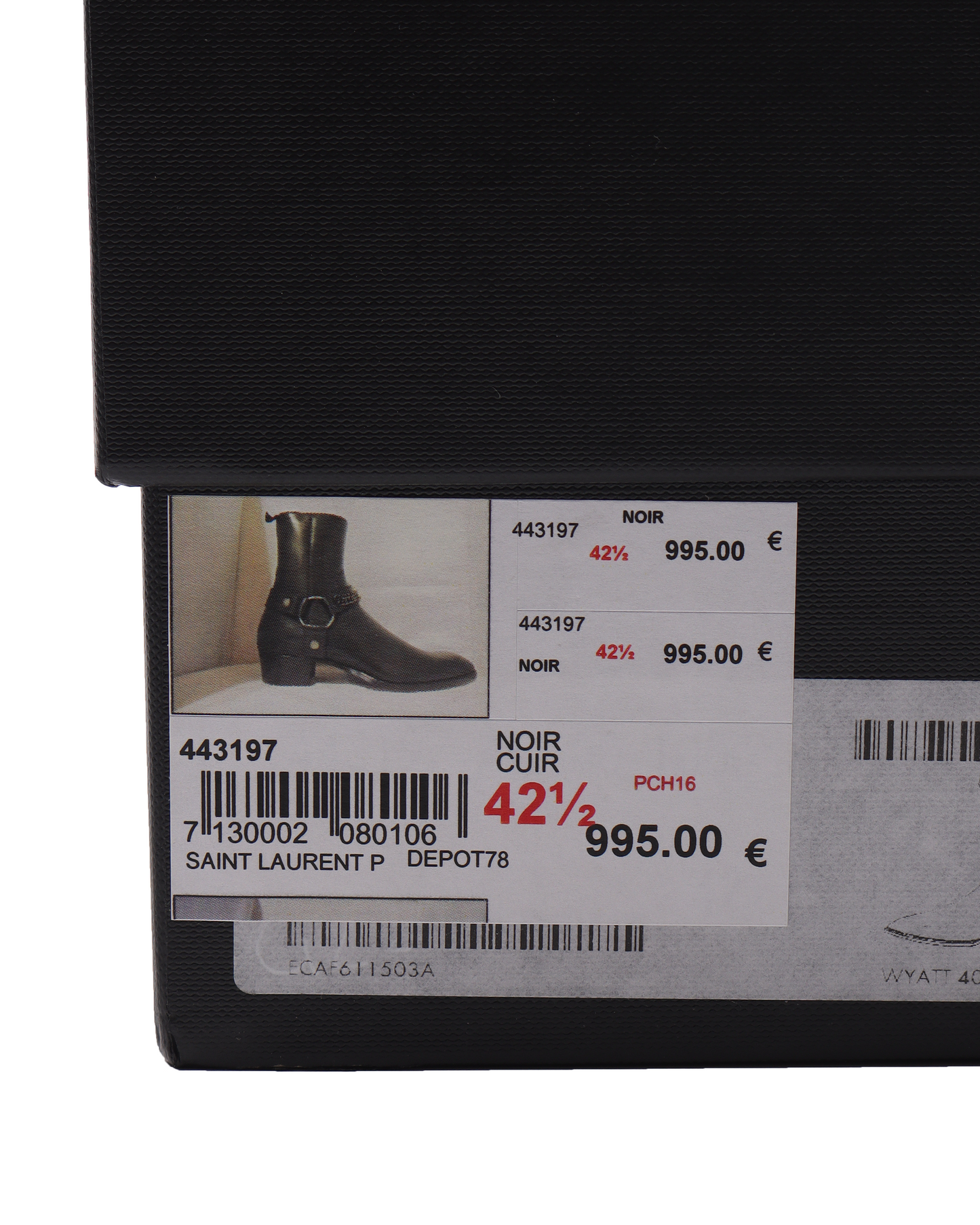 FW14 Wyatt Chain Harness Boot