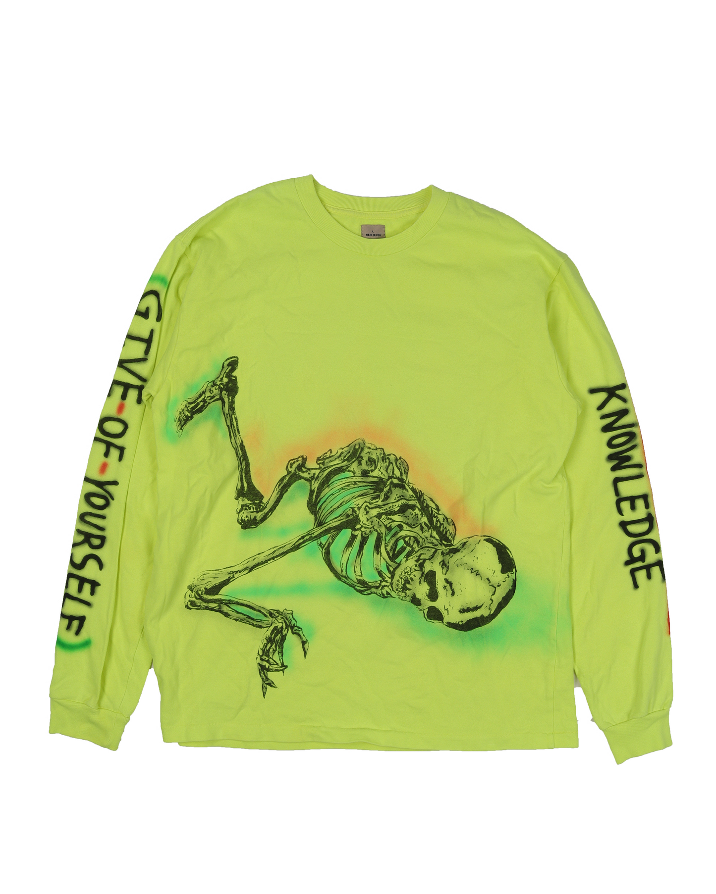 Wes Lang Skeleton Long-Sleeve T-Shirt