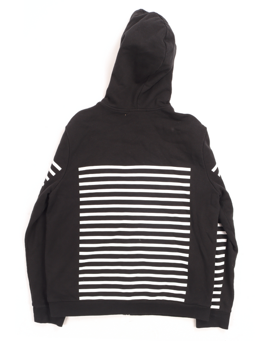 Striped Zip Sweatshirt