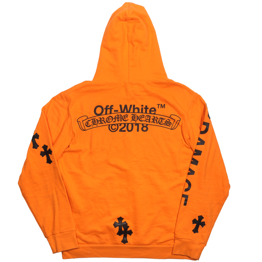 Off-White Cross Patch Logo Hoodie