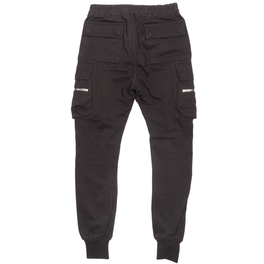 FW17 'Glitter' Zip Accented Cargo Pants