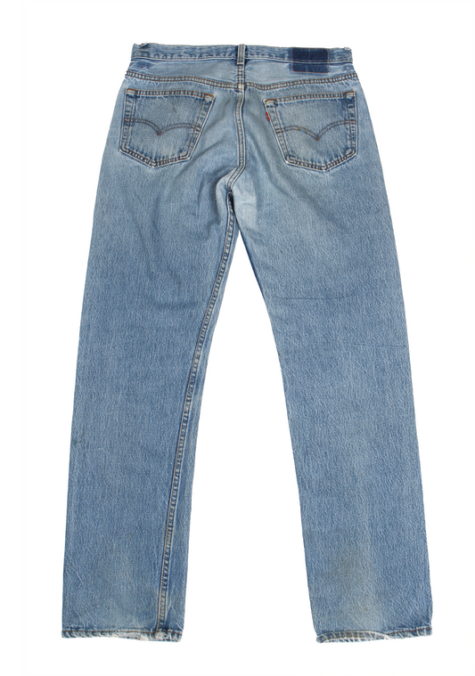 Levi's 501 Distressed Painter Denim