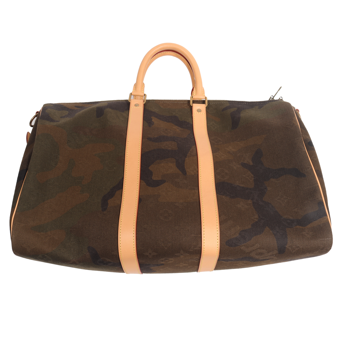 Supreme Monogram Box Logo Camo Keepall 45 Bag