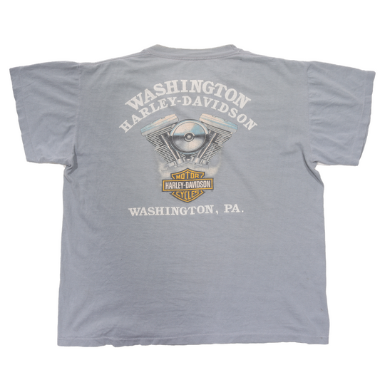 1980's 3D Emblem Harley Davidson T-Shirt