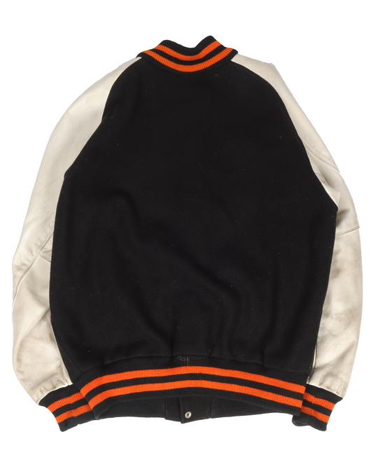 Vintage Leather and Wool Varsity jacket