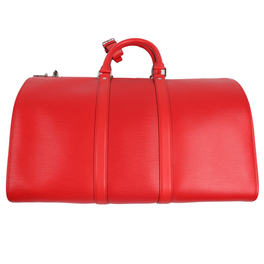 Supreme Keepall Bandouliere Epi 45 Red