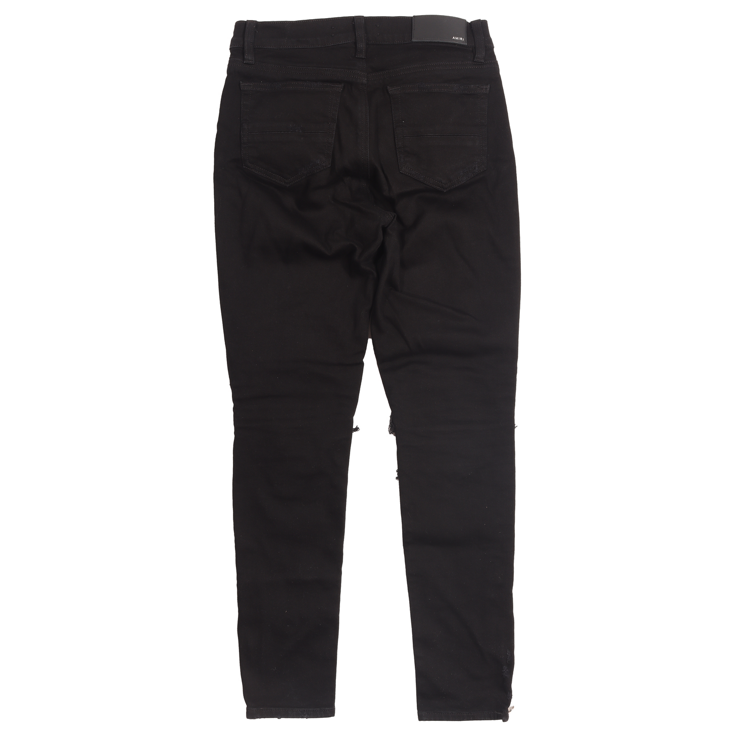 MX1 Classic Black Distressed Denim