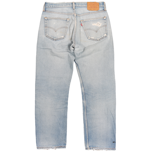 Levi's 501 Blowout Repair Denim
